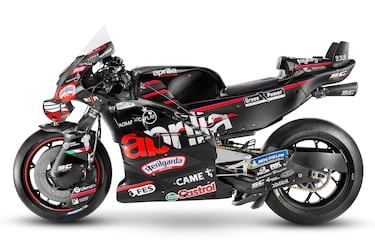 La Aprilia RS-GP25 de Jorge Martín. 