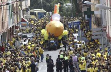 La fiesta del ascenso en Villarreal