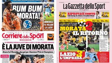 Turín, a los pies de Morata: "Ha vuelto hecho un hombre"