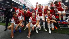 El Ajax celebra la liga