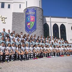 América se toma la foto oficial del Clausura 2023 con castillo de fondo