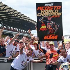 Acosta se estrenó en la GasGas el jueves de Qatar