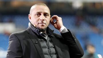 Roberto Carlos durante una retransmisión televisiva.