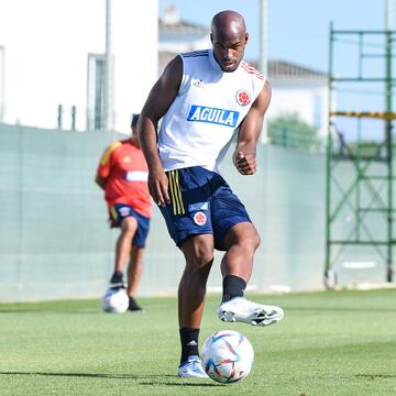 Último entrenamiento de la Selección Colombia antes del amistoso contra Arabia Saudita. Héctor Cárdenas será el DT encargado de la Tricolor.