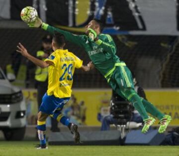 Parada de Keylor Navas ante Nili.