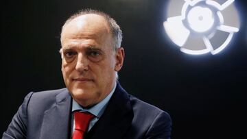 Javier Tebas, presidente de LaLiga.