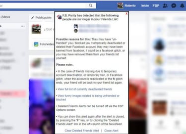 Descubre al instante quién ha dejado de seguirte en Facebook