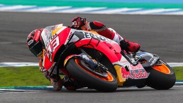 Marc M&aacute;rquez, hoy en Jerez.