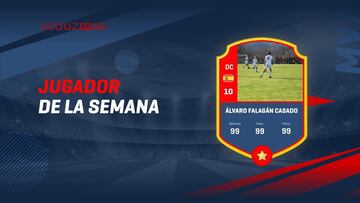 Álvaro Falagán, jugador de la semana Scouz By AS