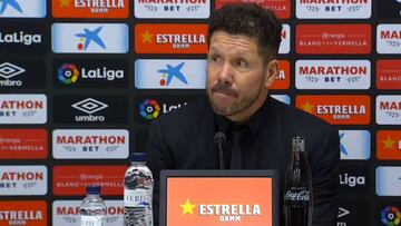 Simeone: "La Liga está bárbara, no hay rivales simples"