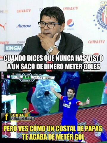 Los memes acaban con Chivas y su estadio inundado