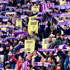 Guía de protestas de la afición blanquivioleta en el partido ante el Barça