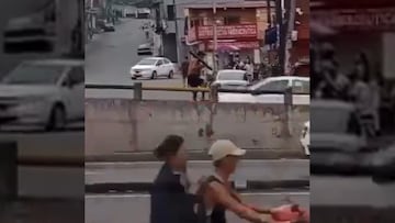 Para no creerlo: delincuente amenaza con una bazuca en las calles de Guayaquil