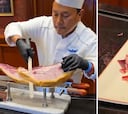 El vídeo viral de un cortador de jamón en Disney: no van a creer lo que ven sus ojos