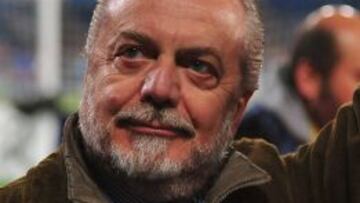 El presidente del Nápoles.