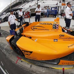Alonso entró en el ‘Fast 9’ y luchará por la pole en Indy