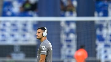 German Berterame of Monterrey during the final second-leg match between Monterrey and America as part of the Torneo Apertura 2024 Liga MX at BBVA Bancomer Stadium, on December 15, 2024 in Monterrey, Nuevo Leon, Mexico.