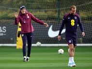 Este miércoles, la Inglaterra de Thomas Tuchel confirmó que se instalarán en Kansas City para afrontar la Copa del Mundo 2026, tal como lo hace la Argentina de Messi. Images via Reuters/Andrew Boyers