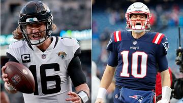Trevor Lawrence y Mac Jones, dos de los quarterbacks elegidos en la primera ronda del Draft de 2021 se enfrentarán en el Jaguars vs. Patriots.