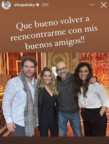 El reencuentro de Elsa Pataky con “amigos” de ‘Al salir de clase’ 20 a?os después