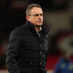 Rangnick, sobre Cristiano: "Si puede marcar otros tres goles, ya veremos"