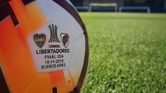 Así será la pelota con la que se juegue la final Boca-River