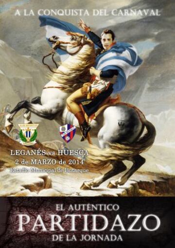 Los carteles del Leganés