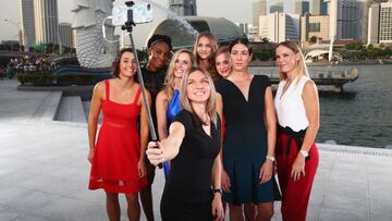 Muguruza, al asalto del Masters y del n¨²mero uno en Singapur