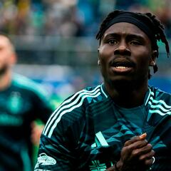 Georgi Minoungou es la perla de Seattle Sounders frente al Atlético... y solo tiene un ojo