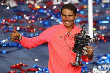 Rafa Nadal ganó a Kevin Anderson por 6-3, 6-3 y 6-4