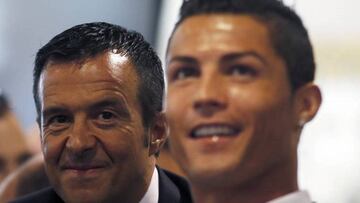 Jorge Mendes y Cristiano Ronaldo