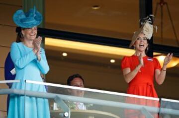 Sombreros imposibles y mucho glamour en Ascot