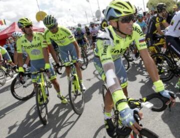 Las imágenes de la espeluznante caída de Alberto Contador