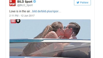 Draxler, pillado con otra mujer en Ibiza