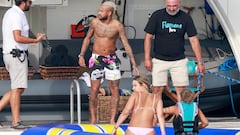 Neymar de vacaciones en Ibiza