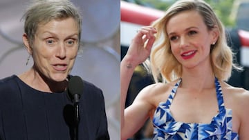 El domingo se llevar&aacute;n a cabo los Premios Oscar, y una de las grandes luchas ser&aacute; la de Carey Mulligan y Frances McDormand como mejor actriz.