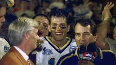 Tom Brady fue reclutado por los Patriots en la sexta ronda del Draft 2000 (selección 199 global). El egresado de Michigan era visto como un prospecto poco apto para jugar en la NFL; 22 años después, el QB demostró lo equivocados que todos estaban.