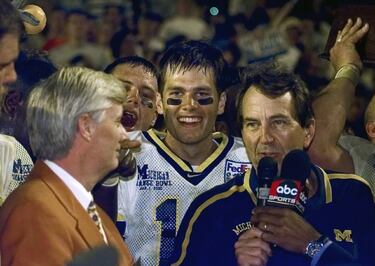 Tom Brady fue reclutado por los Patriots en la sexta ronda del Draft 2000 (selección 199 global). El egresado de Michigan era visto como un prospecto poco apto para jugar en la NFL; 22 años después, el QB demostró lo equivocados que todos estaban.