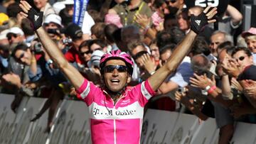 Giuseppe Guerini vence en Le Puy en Velay en 2005.