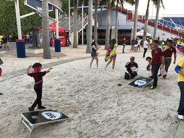 Venezuela vs Ecuador. Partido amistoso en Boca Ratón, Florida. 