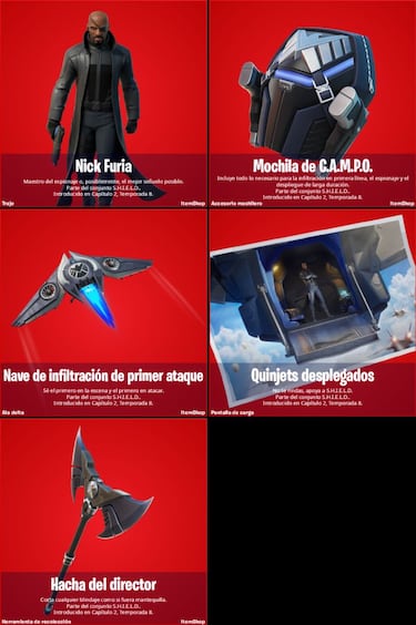 Fortnite: skin Nick Furia de Marvel ya disponible; precio y contenidos