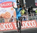 De escudero de Nibali a líder debido a la caída de Scarponi