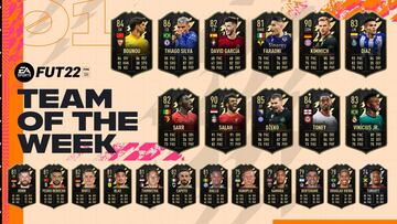 TOTW 1 de FUT FIFA 22 con Salah, Kimmich y Thiago Silva, ya disponible