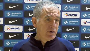 Andreu Plaza, entrenador del Barça de fútbol sala.