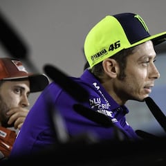 Rossi: “Quizá el Papa hizo que Márquez quiera las paces”