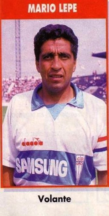 50 a&ntilde;os cumple Mario Lepe, ex jugador y entrenador de la Universidad Cat&oacute;lica.