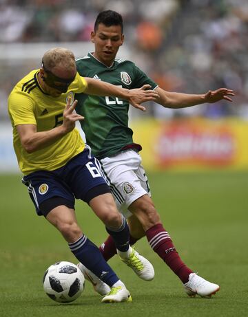 Crónica en imágenes del México vs Escocia