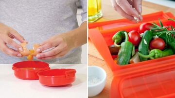 10 recipientes y accesorios para el microondas que hacen que cocinar sea más fácil