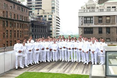 La Princesa Leonor asiste al regreso de la orquesta del Teatro Real al Carnegie Hall de Nueva York, a 05 de junio de 2025, en Nueva York (EEUU).