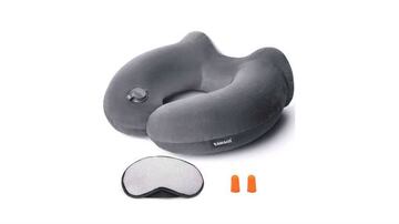 Almohadas, antifaz y tapones van incluidos en este set básico